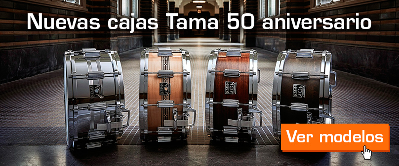 Cajas Tama Mastercraft 50 aniversario en alteisa.com